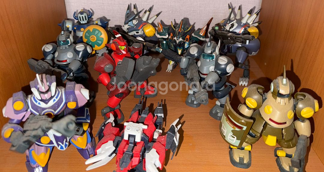 골판지전사 LBX 조립품--0
