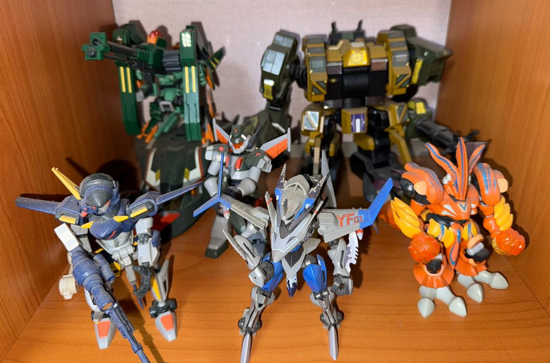 골판지전사 LBX 조립품 이미지