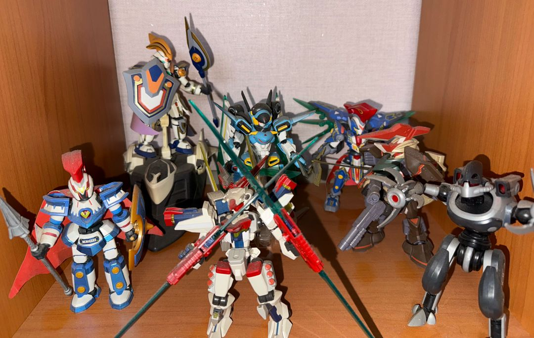 골판지전사 LBX 조립품 이미지