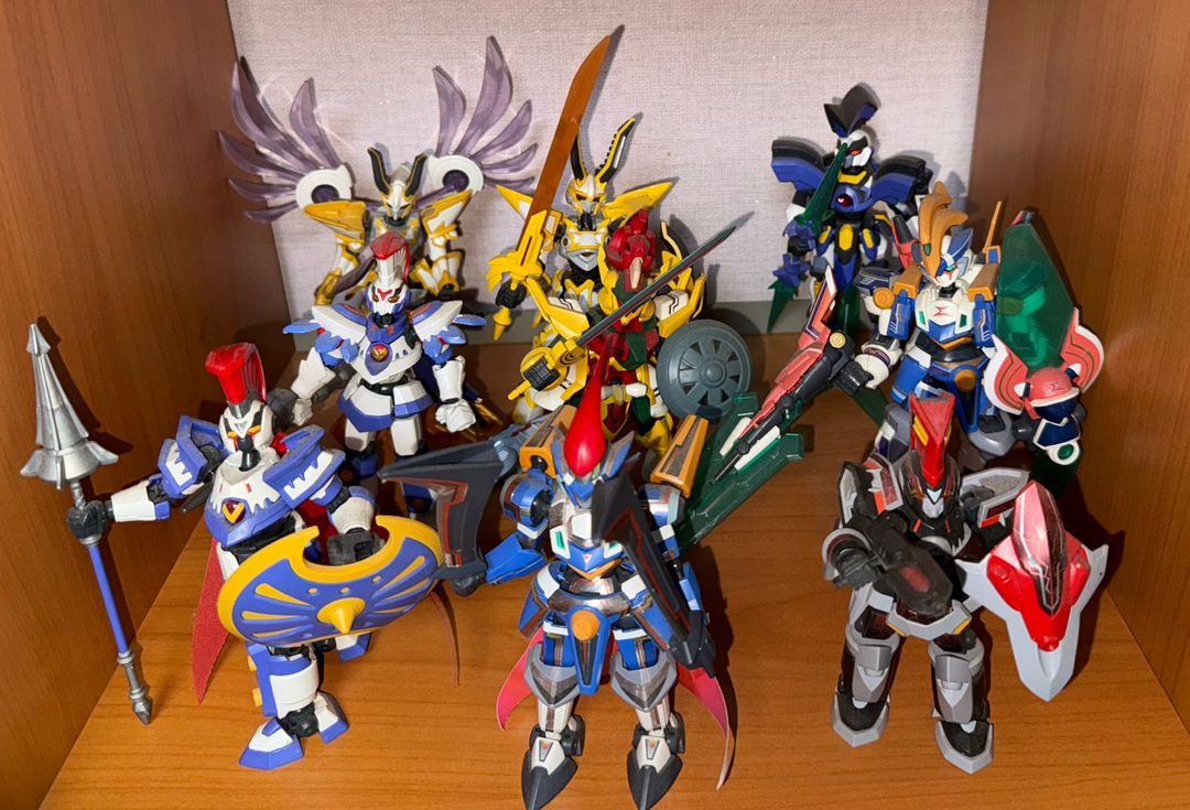 골판지전사 LBX 조립품 이미지