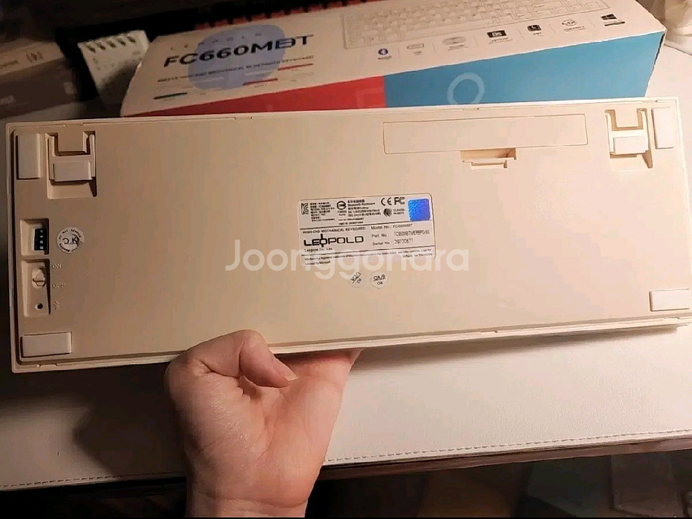 레오폴드 fc660m BT 기계식키보드 체리 갈축--2