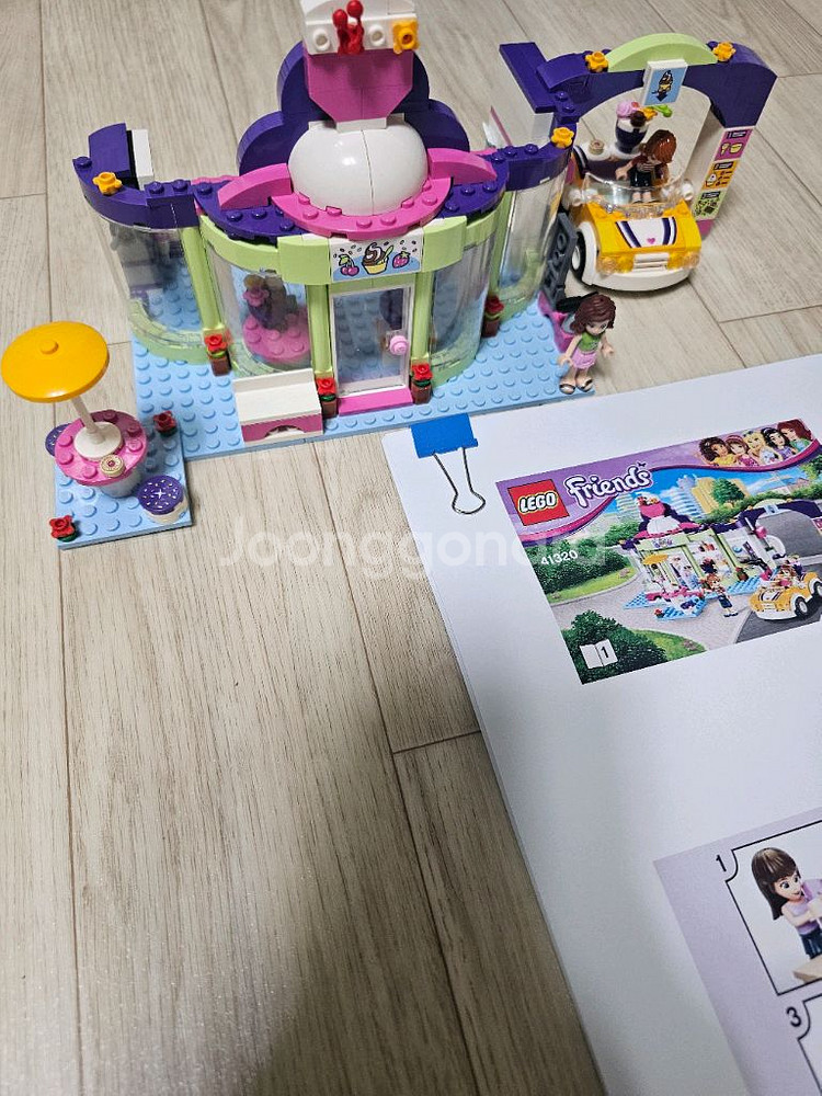 레고 프렌즈 41320 하트레이크 시티 프로즌 요거트샵--0