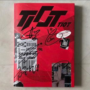 티아이오티 TIOT Kick START 친필 사인앨범1