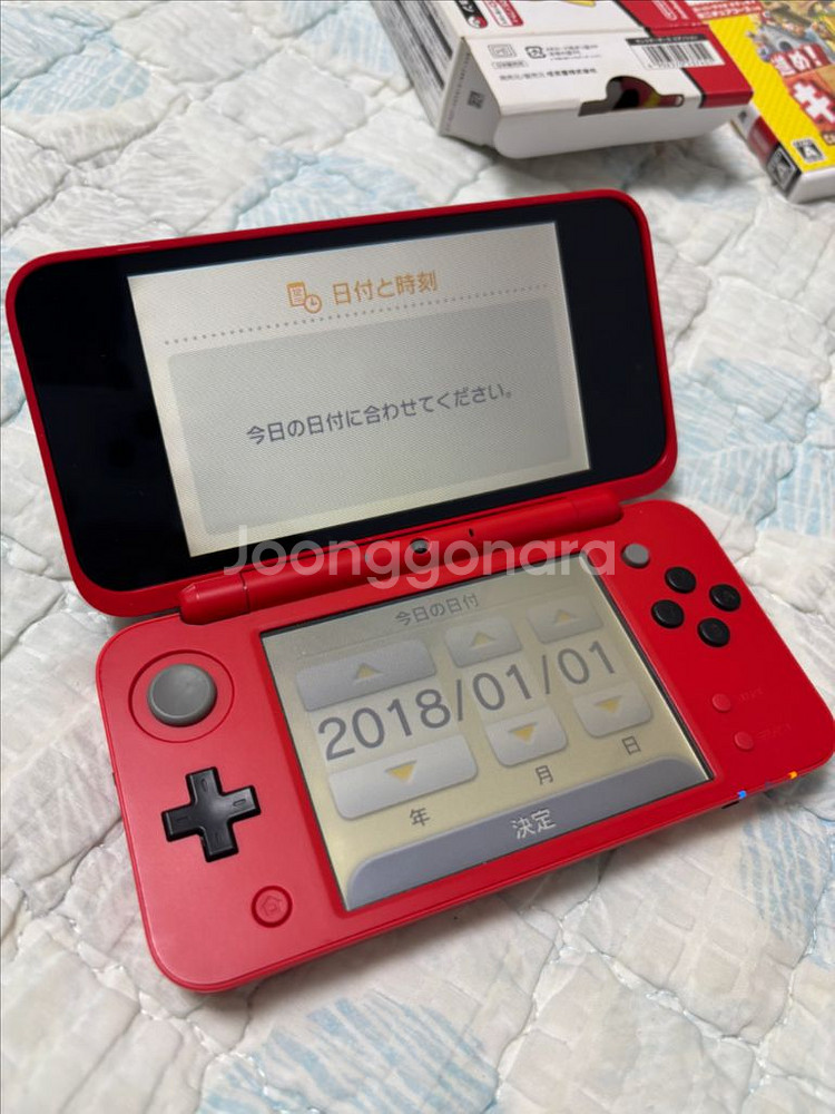 닌텐도 3ds 포켓몬볼 에디션 풀박스 파우치, 게임3개--1