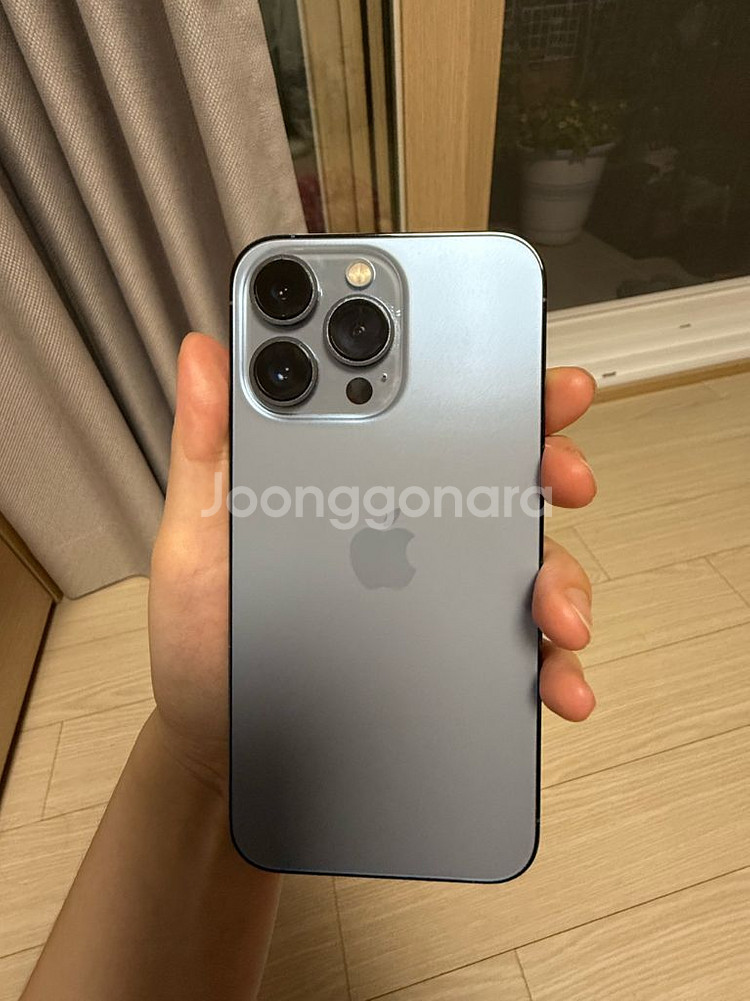 아이폰 13pro 128 시에라 블루 색상--0