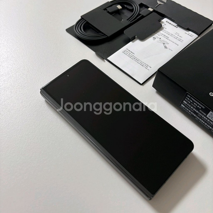 갤럭시 폴드 5 512g 블랙 풀박스--0