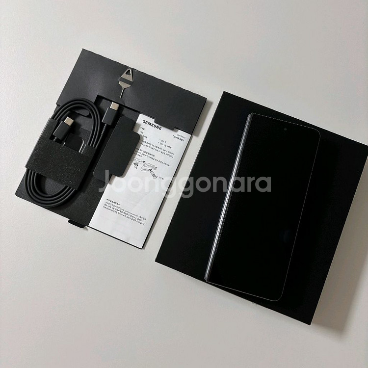 갤럭시 폴드 5 512g 블랙 풀박스--1