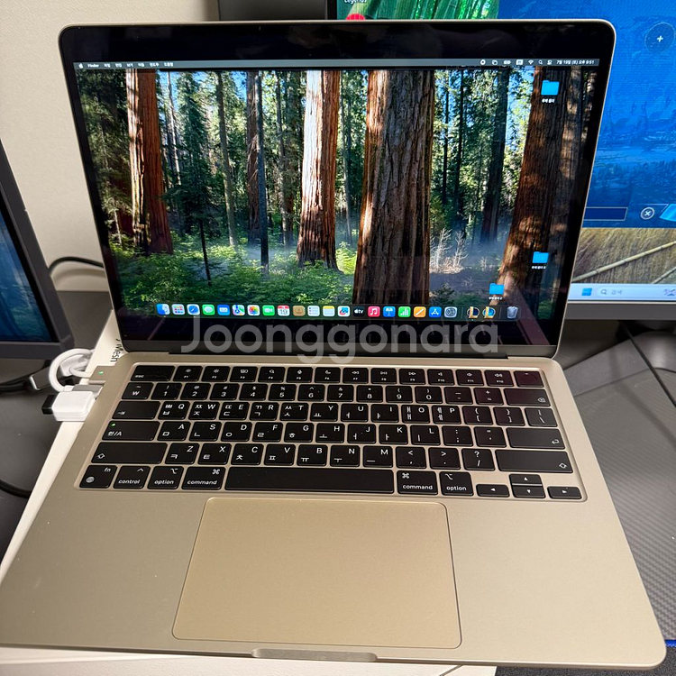 애플 맥북 에어 M2 16GB 256GB 스타라이트--0