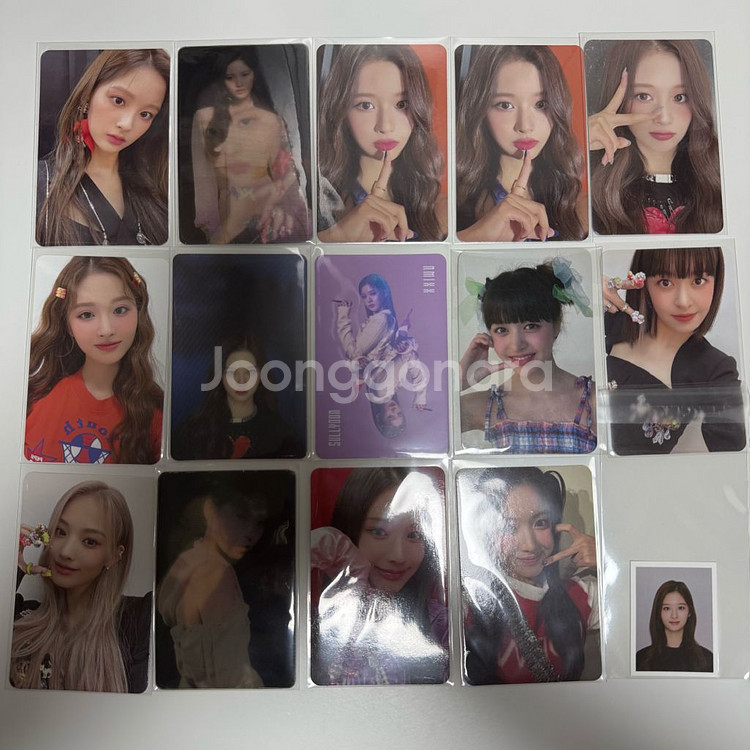(사진2장)엔믹스 포카 일괄 양도(해원,설윤 다수)--1