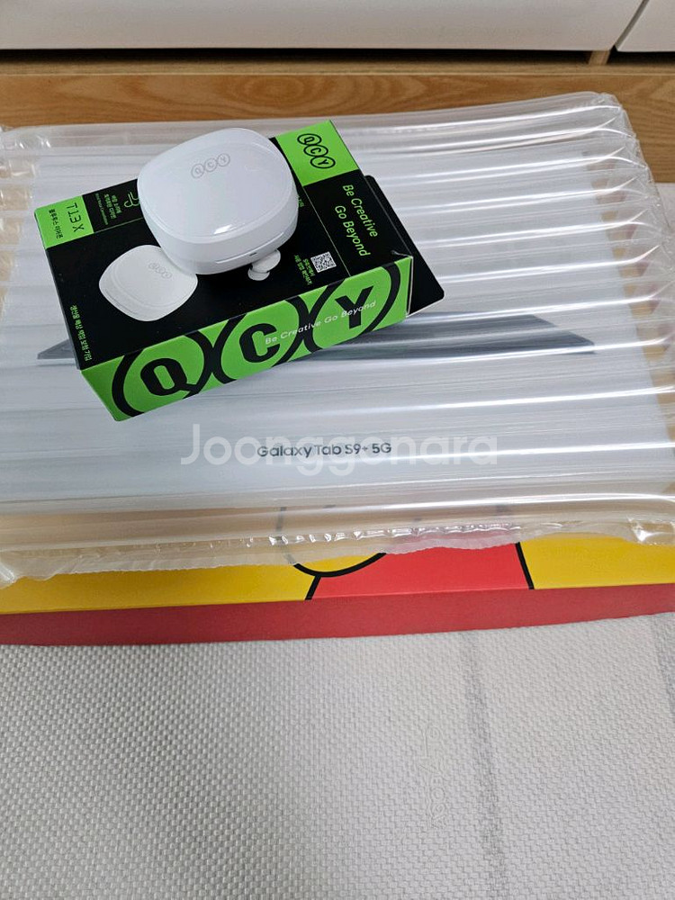 갤럭시탭S9+ 5G 256블랙 미개봉 팝니다--5