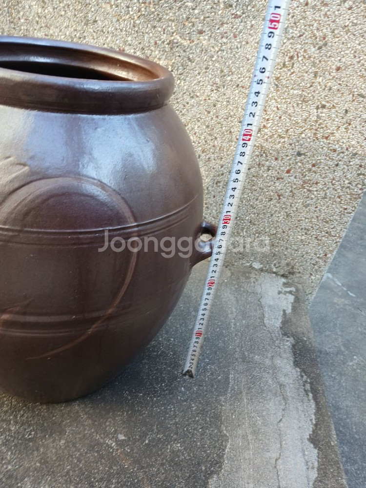 국산 옹기 항아리 (중요무형문화재 96호 옹기 항아리)--3