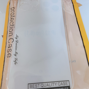 아이폰 프로 12 투명 젤리 케이스