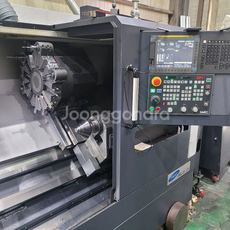 CNC선반 SMEC SL3000L 12인찌 판매합니다--4