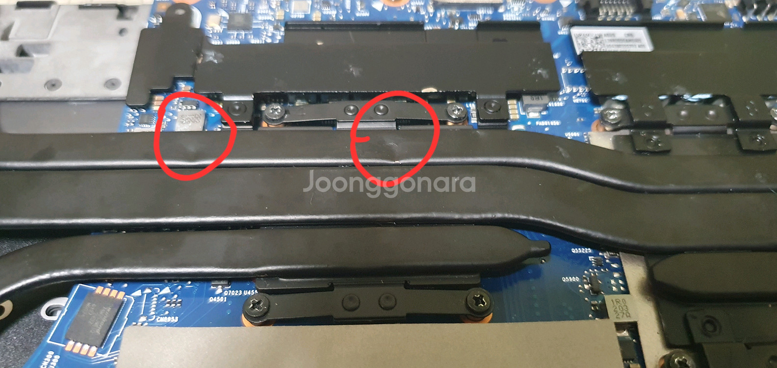 부품용 노트북 asus rog strix g713 rc--5