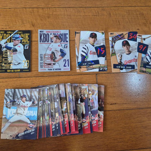 KBO카드 롯데 두산 구단별 일괄