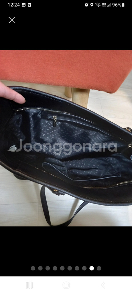 여성 시슬리 레인보우 쇼퍼백--8