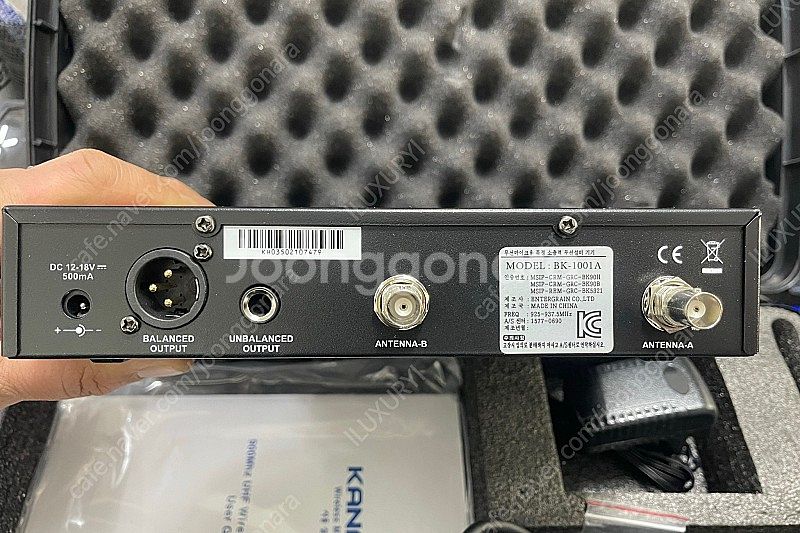 카날스 무선마이크 bk-1001a--1