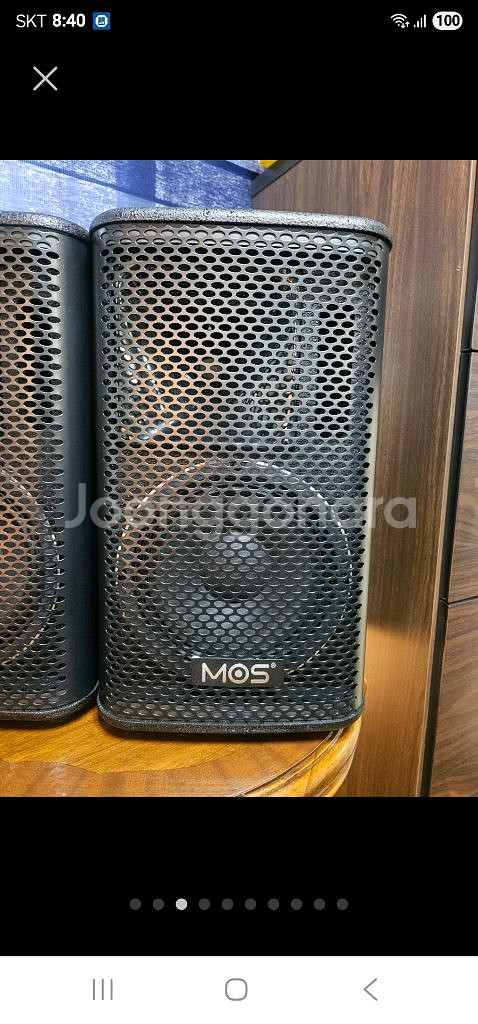 스피커 8인치 2통 (MOS MS-08)--1