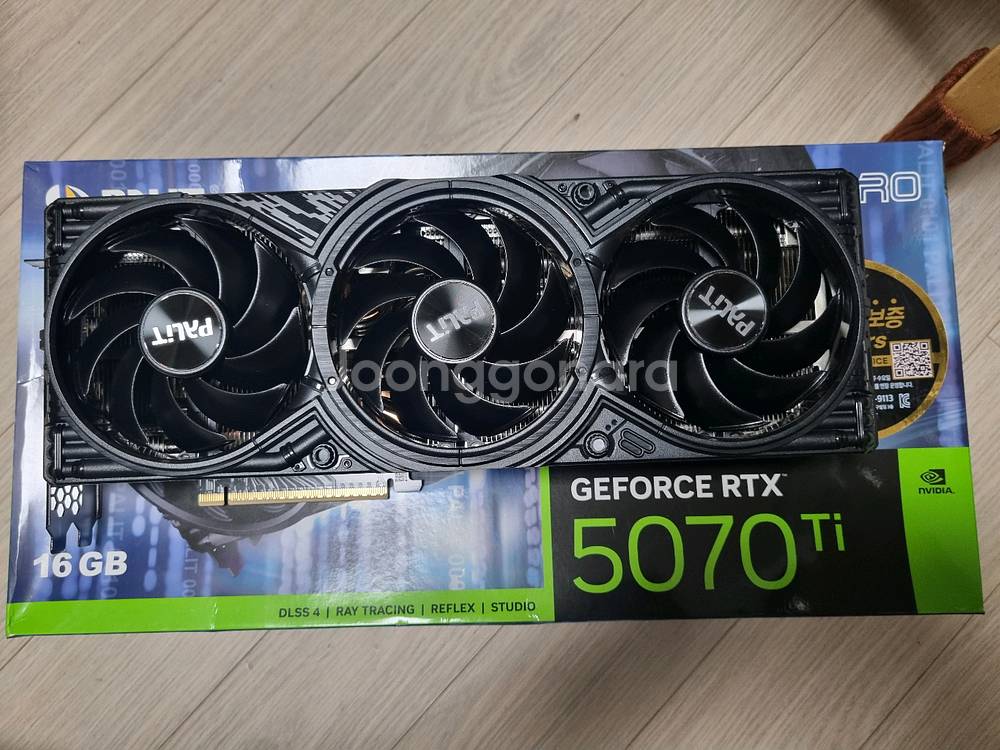 이엠텍 rtx 5070ti 게이밍프로 팝니다--0