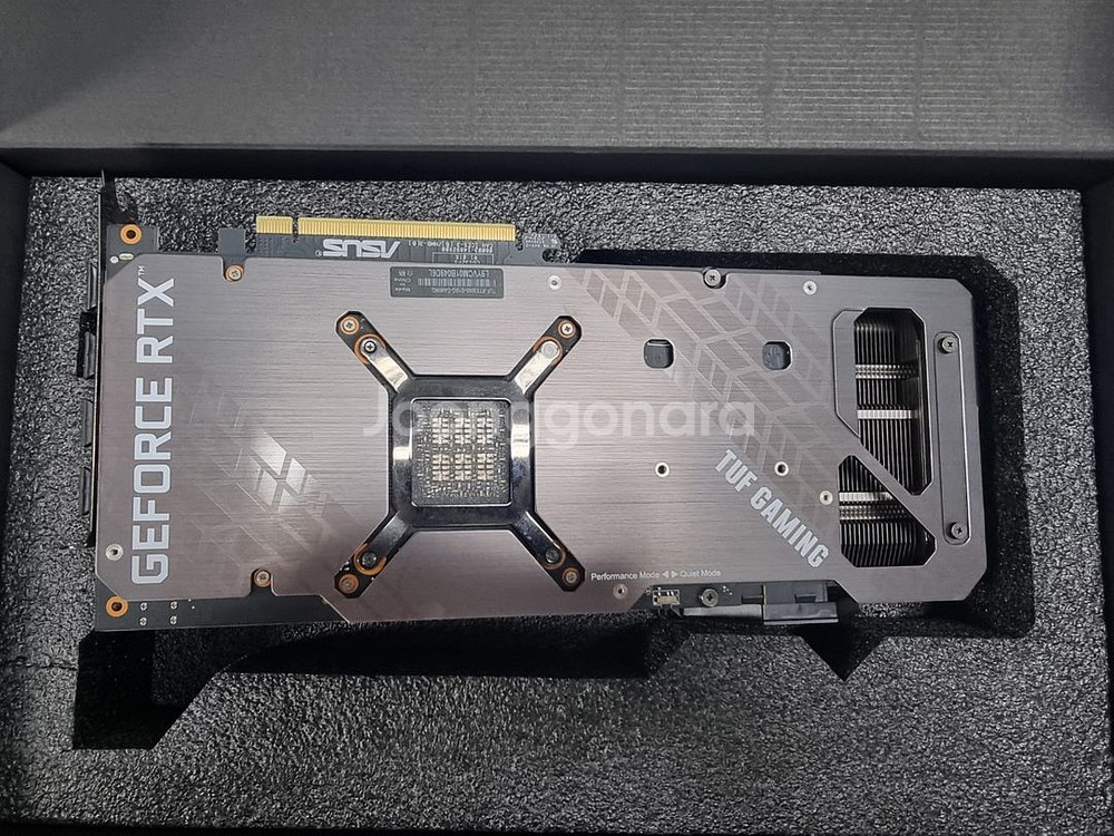 ASUS TUF GAMING 3080 10GB 그래픽--7