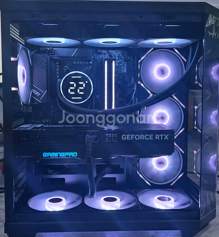 9800x3d, msi 슈프림 5090 올블랙팝니다--0
