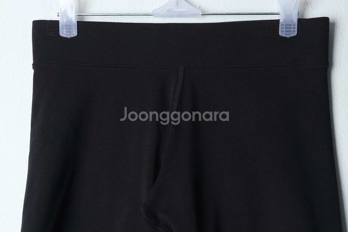 W(M) 나이키 반바지 팬츠 레깅스 블랙 밴딩--2