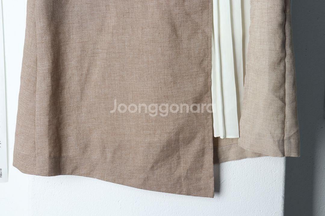 W(M) 앤더슨벨 스커트 치마 린넨 마 한정판--3