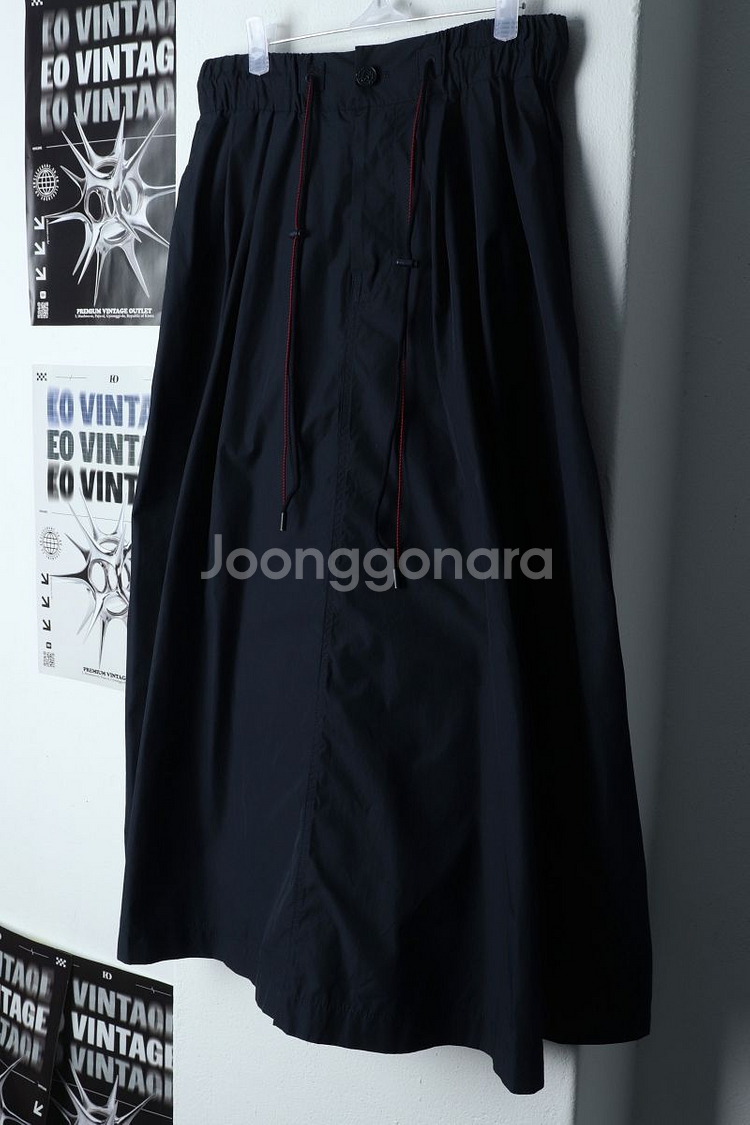 W(M) 브랜드빈티지 스커트 치마 럭키마르쉐 폴리--0