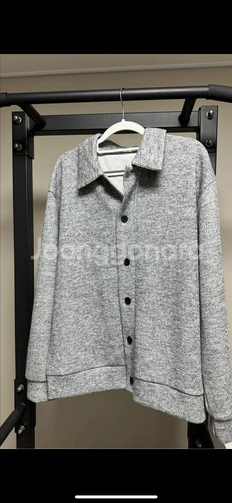 루즈핏 멜란지 가디건 봄여름가을 가디건--1
