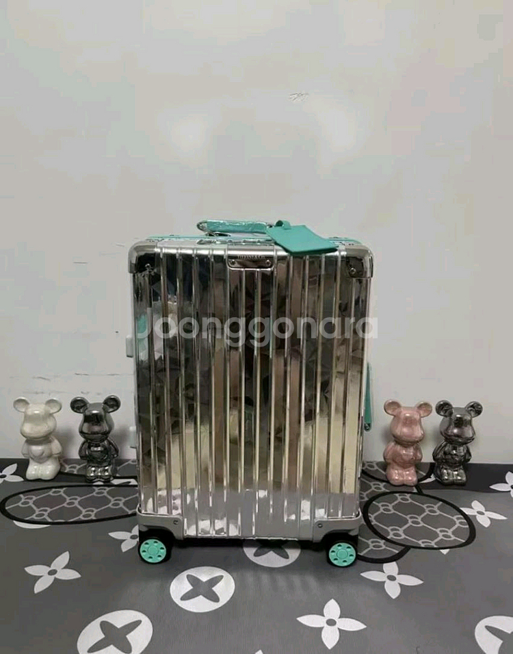 RIMOWA 티파니 콜라보 기내용 캐리어--0