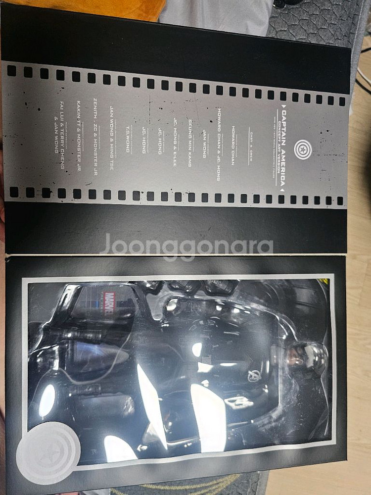 핫토이 캡틴 아메리카 10주년 한정판 컨셉아트--4