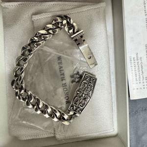 웰스오너 maine acanthus chain 은팔찌