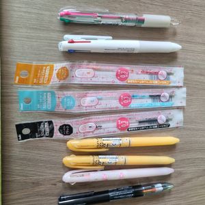 볼펜 모음 일괄) 슬리찌 사라사 스타일핏 제노