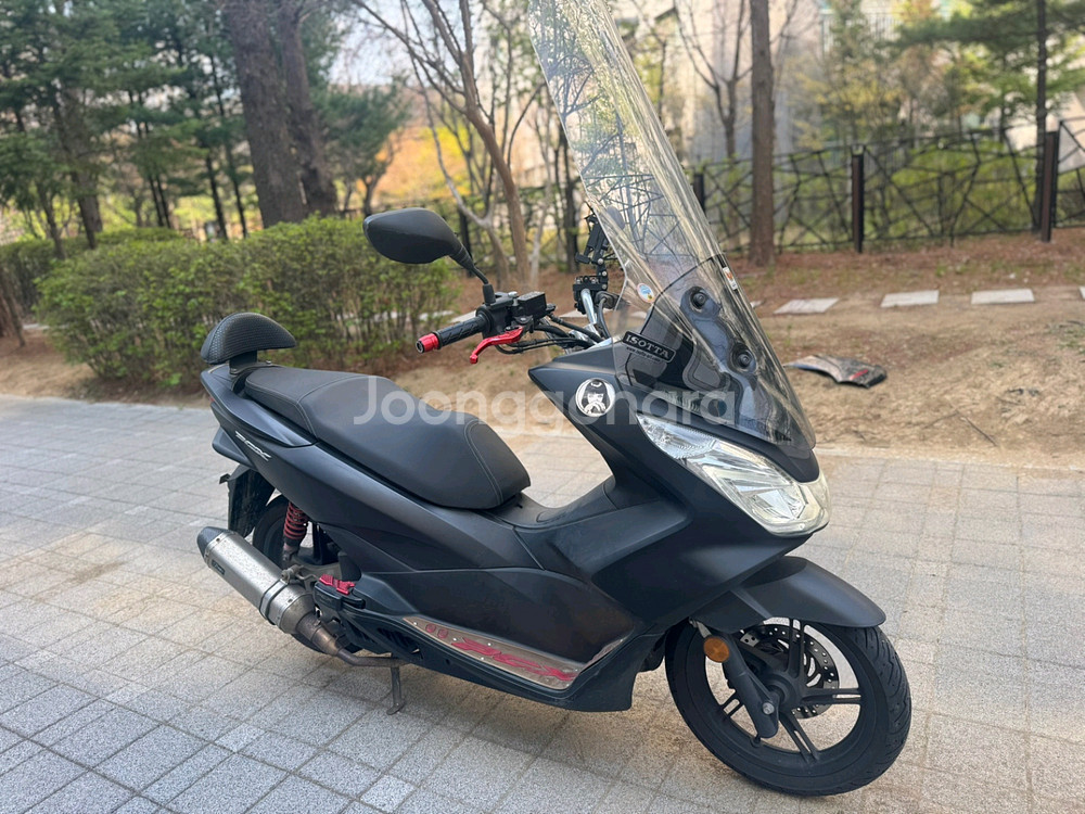 혼다 pcx125 17년 풀배기 짧은키로수 판매합니다--0