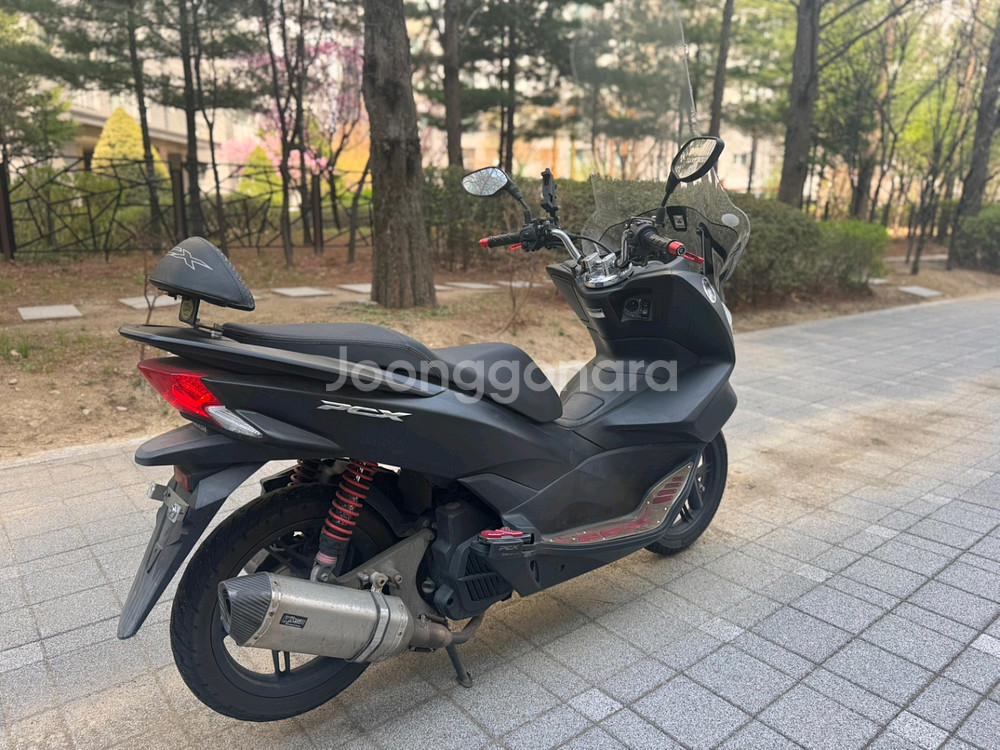 혼다 pcx125 17년 풀배기 짧은키로수 판매합니다--1