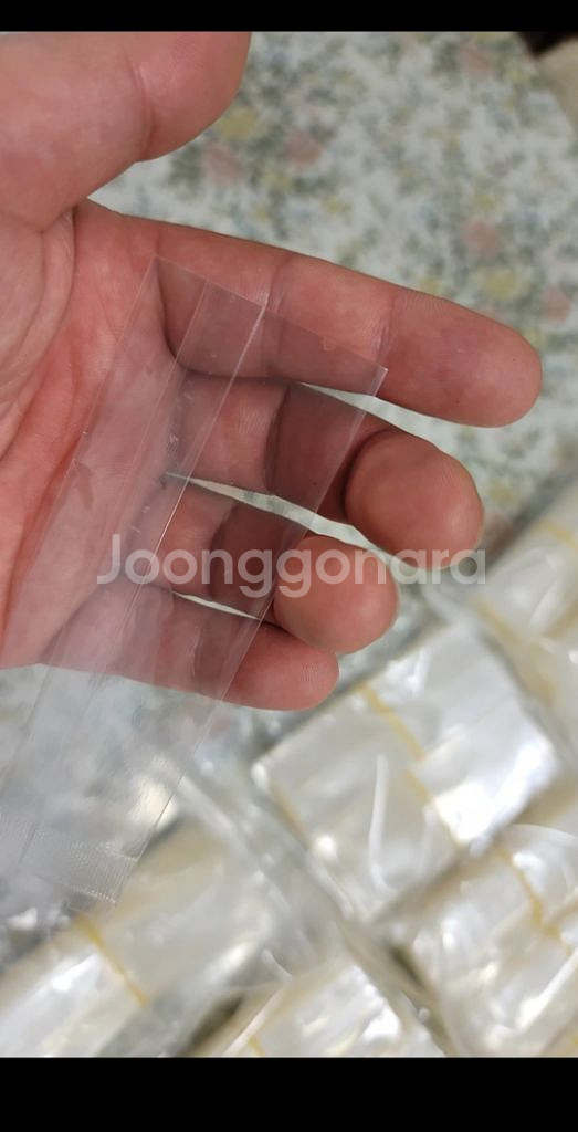 투명 스틱포장지 -총1,600장 견과류,가루,츄르 포장--2
