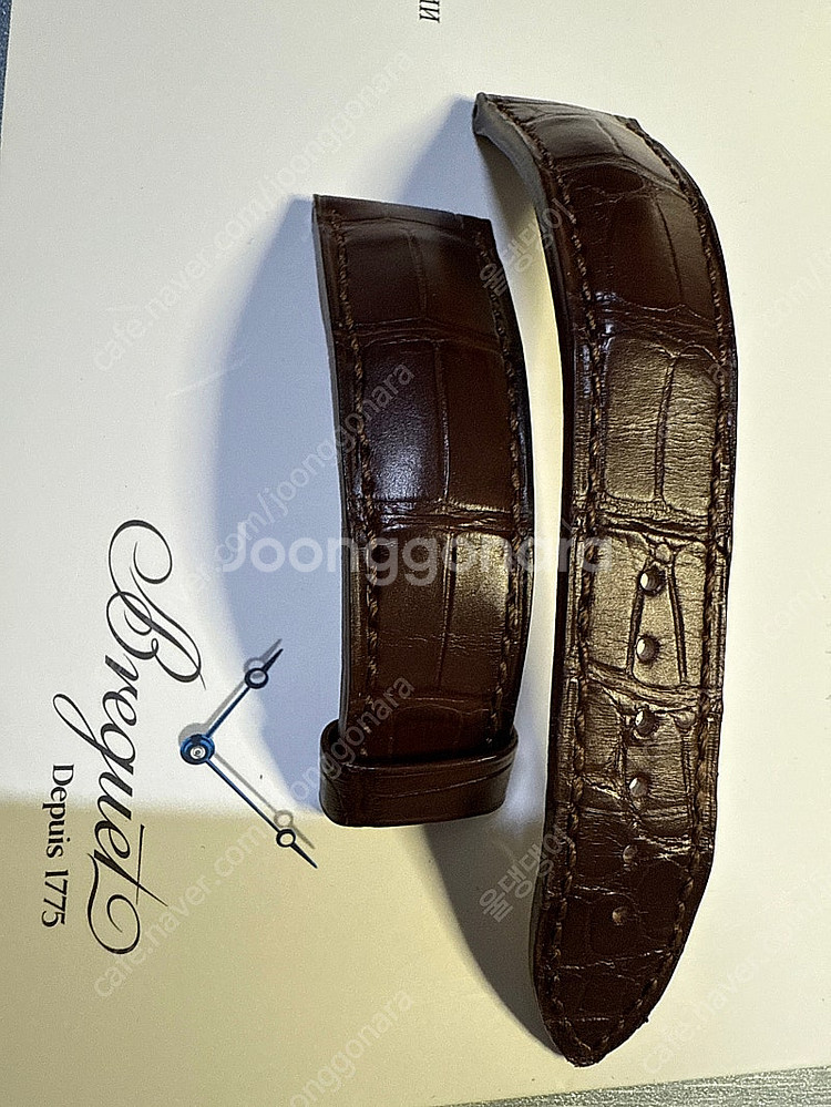 브레게 클래식 용 스트랩 _정품_제품 구매시 달려있던--0