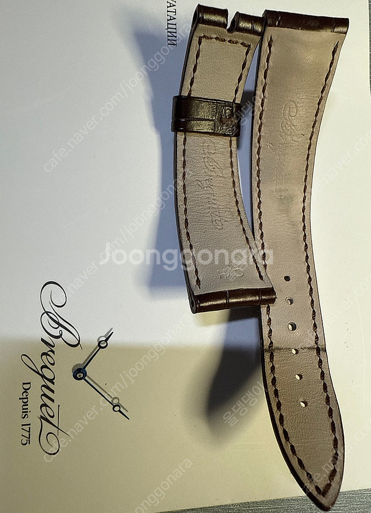 브레게 클래식 용 스트랩 _정품_제품 구매시 달려있던--1