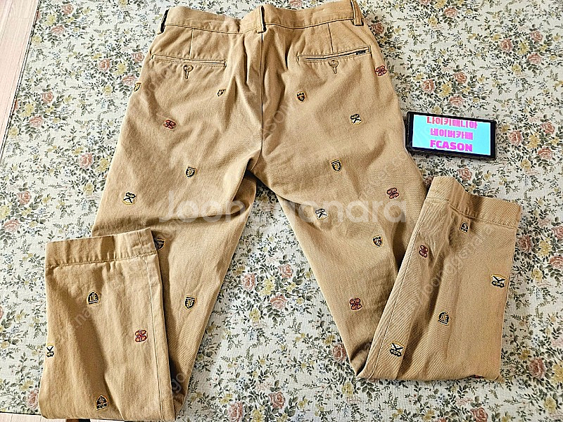[30-30] 폴로 랄프로렌 방패 자수 치노팬츠 슬림핏--3