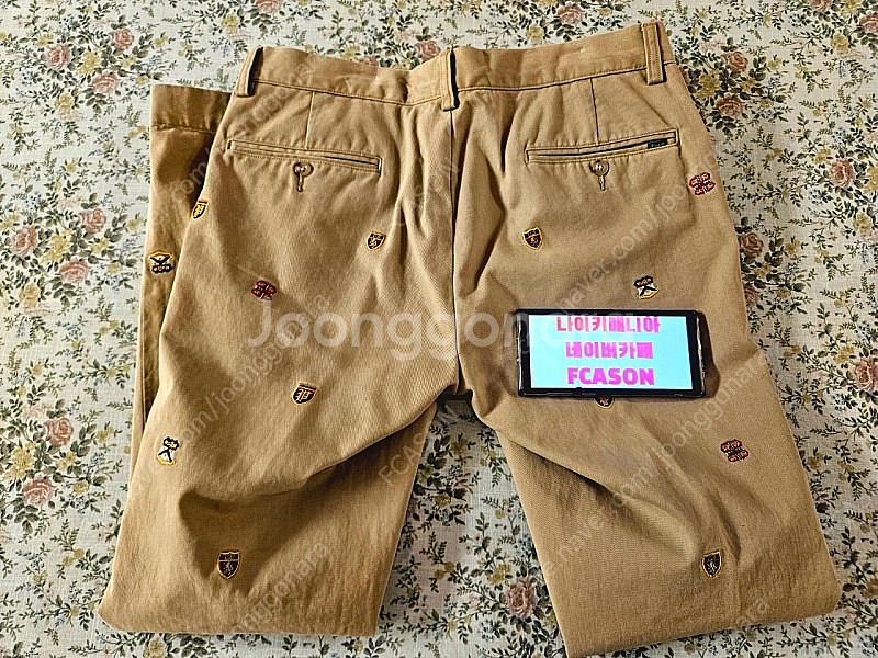 [30-30] 폴로 랄프로렌 방패 자수 치노팬츠 슬림핏--4