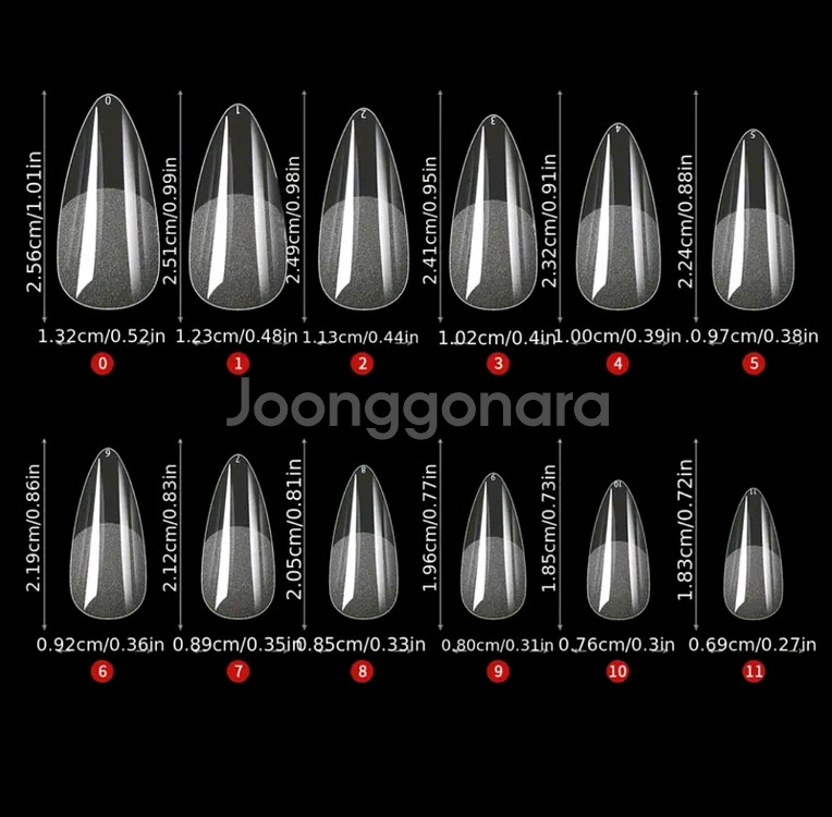 다마고치 네일팁 주댕치 텐시치 마메치 오야지치 구치파치--2