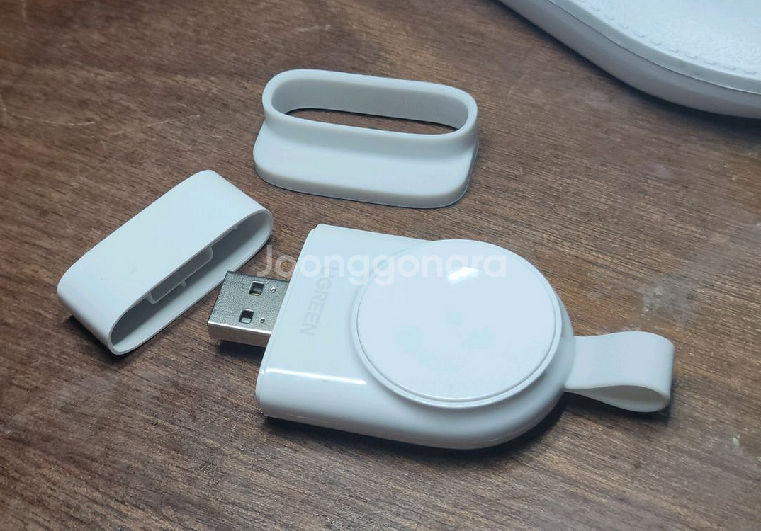 [애플Mfi인증] 애플워치 USB 충전기 유그린--2