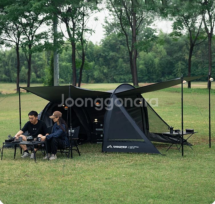ShineTrip 터널 캠핑 경량 텐트--2
