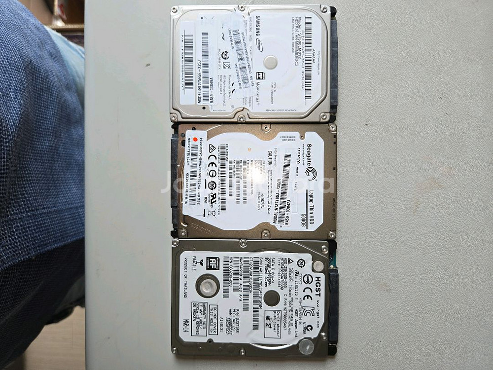2.5인치 hdd500gb (삼성외 3종)3개--1