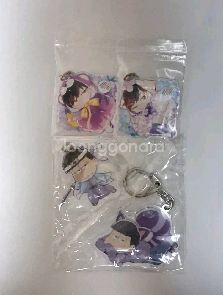 오소마츠상 아크릴 키링 일괄 공식 비공식--0