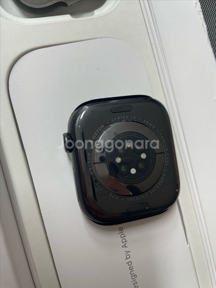 애플워치10티타늄 46mm 슬레이트 밀레니즈 SSS급--2