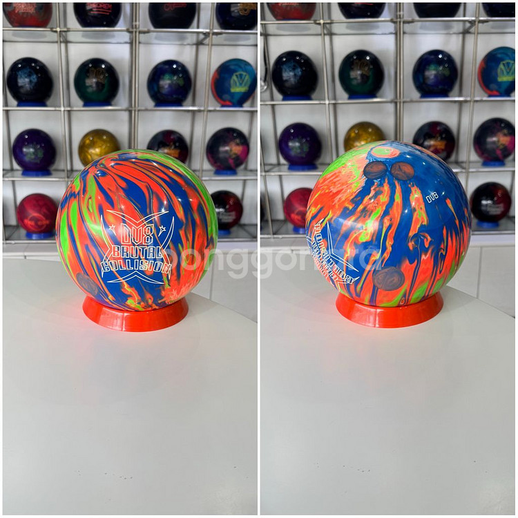 브루탈컬리젼(중고볼링공)(덤리스지공가능)--0