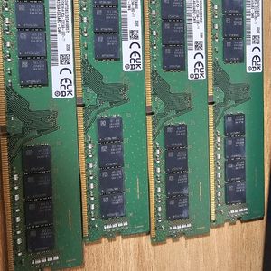 삼성 32gb ddr4 3200mhz 램 4개 팝니다
