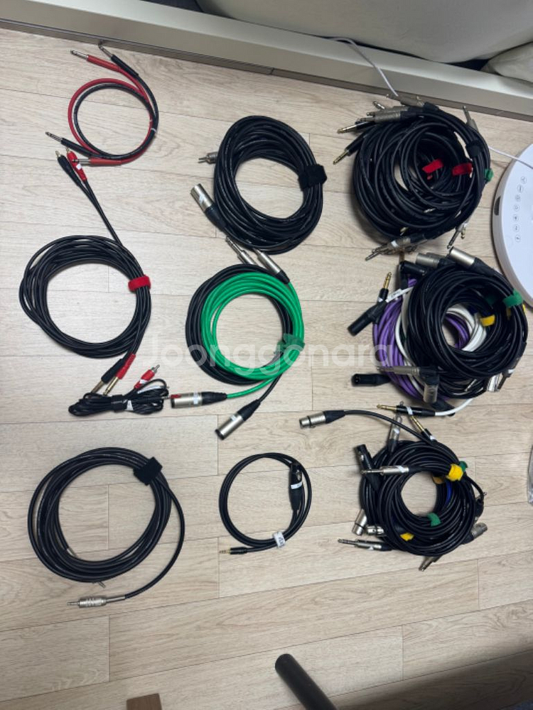 RCA to XLR 수 음향 오디오 케이블--0