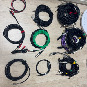 RCA to XLR 수 음향 오디오 케이블